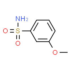 ChemSpider 2D Image | 3-Methoxybenzenesulfonamide | C7H9NO3S