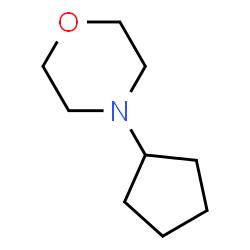 ChemSpider 2D Image | 4-Cyclopentylmorpholine | C9H17NO