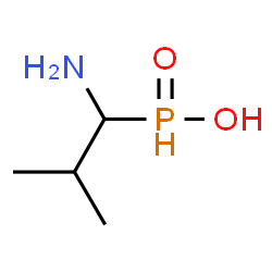 ChemSpider 2D Image | (1-Amino-2-methylpropyl)phosphinic acid | C4H12NO2P