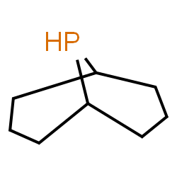 ChemSpider 2D Image | 9-Phosphabicyclo(3.3.1)nonane | C8H15P