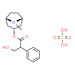 ChemSpider 2D Image | Atropine bisulfate | C17H25NO7S