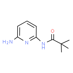 ChemSpider 2D Image | N-(6-Amino-2-pyridinyl)-2,2-dimethylpropanamide | C10H15N3O
