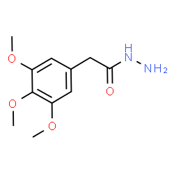 ChemSpider 2D Image | 2-(3,4,5-Trimethoxyphenyl)acetohydrazide | C11H16N2O4