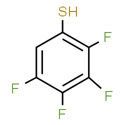 ChemSpider 2D Image | 2,3,4,5-Tetrafluorobenzenethiol | C6H2F4S