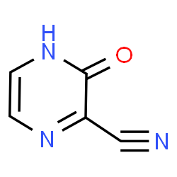 ChemSpider 2D Image | 3-hydroxypyrazine-2-carbonitrile | C5H3N3O