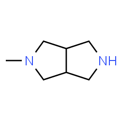 ChemSpider 2D Image | 2-methyloctahydropyrrolo[3,4-c]pyrrole | C7H14N2