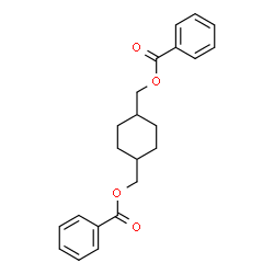 ChemSpider 2D Image | 1,4-Cyclohexanedimethanol,1,4-dibenzoate | C22H24O4