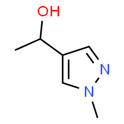 ChemSpider 2D Image | 1-(1-Methyl-1H-pyrazol-4-yl)ethanol | C6H10N2O