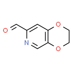 ChemSpider 2D Image | 2H,3H-[1,4]dioxino[2,3-c]pyridine-7-carbaldehyde | C8H7NO3
