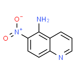 ChemSpider 2D Image | 6-Nitro-5-quinolinamine | C9H7N3O2