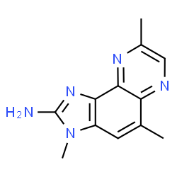 ChemSpider 2D Image | 5-METHYL MEIQX | C12H13N5