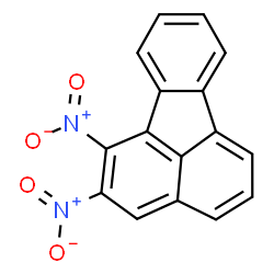 ChemSpider 2D Image | 1,2-Dinitrofluoranthene | C16H8N2O4