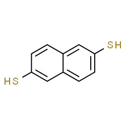ChemSpider 2D Image | 2,6-Naphthalenedithiol | C10H8S2
