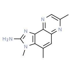ChemSpider 2D Image | 8-DEMETHYL-4,7-DIMETHYL MEIQX | C12H13N5