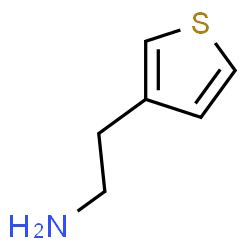 ChemSpider 2D Image | 2-(3-Thienyl)ethanamine | C6H9NS
