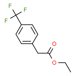 ChemSpider 2D Image | Ethyl [4-(trifluoromethyl)phenyl]acetate | C11H11F3O2