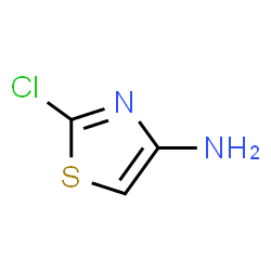 ChemSpider 2D Image | 2-Chloro-1,3-thiazol-4-amine | C3H3ClN2S