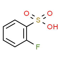 ChemSpider 2D Image | 2-Fluorobenzenesulfonic acid | C6H5FO3S