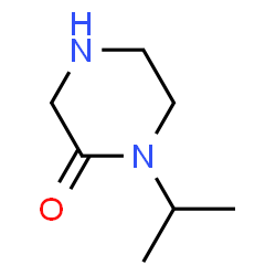 ChemSpider 2D Image | 1-Isopropyl-2-piperazinone | C7H14N2O