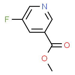 ChemSpider 2D Image | Methyl 5-fluoronicotinate | C7H6FNO2