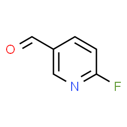 ChemSpider 2D Image | 6-Fluoronicotinaldehyde | C6H4FNO