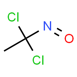 ChemSpider 2D Image | 1,1-Dichloro-1-nitrosoethane | C2H3Cl2NO