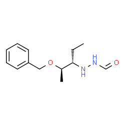 ChemSpider 2D Image | N'-[(2R,3S)-2-(Benzyloxy)-3-pentanyl]formic hydrazide | C13H20N2O2
