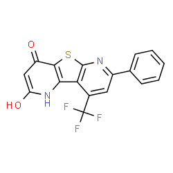ChemSpider 2D Image | LSM-28526 | C17H9F3N2O2S