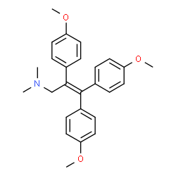 ChemSpider 2D Image | aminoxytriphene | C26H29NO3