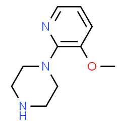 ChemSpider 2D Image | 1-(3-Methoxy-2-pyridinyl)piperazine | C10H15N3O