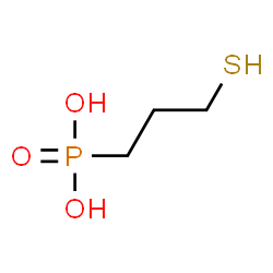 ChemSpider 2D Image | (3-Sulfanylpropyl)phosphonic acid | C3H9O3PS