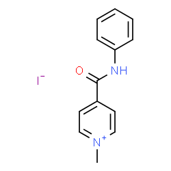 ChemSpider 2D Image | 1-Methyl-4-(phenylcarbamoyl)pyridinium iodide | C13H13IN2O