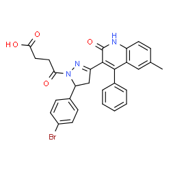 ChemSpider 2D Image | DQP1105 | C29H24BrN3O4