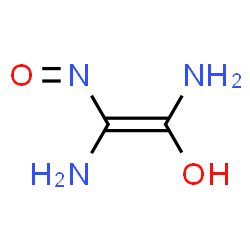 ChemSpider 2D Image | (E)-1,2-Diamino-2-nitrosoethenol | C2H5N3O2