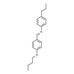 ChemSpider 2D Image | p-butoxybenzylidene p-propylaniline | C20H25NO