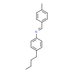 ChemSpider 2D Image | p-methylbenzylidene p-butylaniline | C18H21N