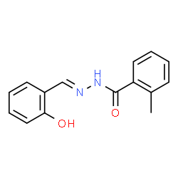 ChemSpider 2D Image | Salicylidene o-Toluic Hydrazone | C15H14N2O2