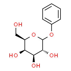 ChemSpider 2D Image | Phenyl D-galactopyranoside | C12H16O6