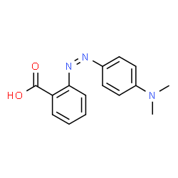 ChemSpider 2D Image | 2-{(Z)-[4-(Dimethylamino)phenyl]diazenyl}benzoic acid | C15H15N3O2