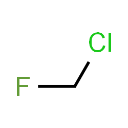 ChemSpider 2D Image | Chlorofluoromethane | CH2ClF