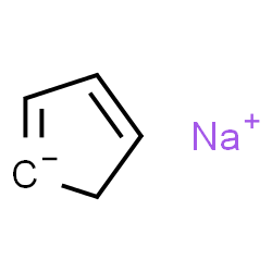 ChemSpider 2D Image | Sodium 1,3-cyclopentadienide | C5H5Na