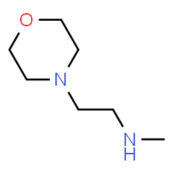 ChemSpider 2D Image | N-Methyl-2-morpholinoethanamine | C7H16N2O