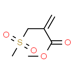 ChemSpider 2D Image | Methyl 2-[(methylsulfonyl)methyl]acrylate | C6H10O4S