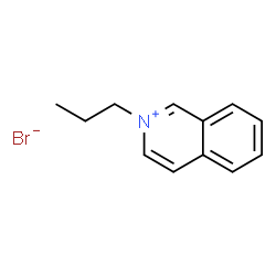 ChemSpider 2D Image | 2-Propylisoquinolinium bromide | C12H14BrN