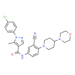 ChemSpider 2D Image | Y320 | C27H29ClN6O2