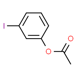 ChemSpider 2D Image | 3-Iodophenyl acetate | C8H7IO2