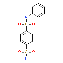 ChemSpider 2D Image | N-Phenyl-1,4-benzenedisulfonamide | C12H12N2O4S2