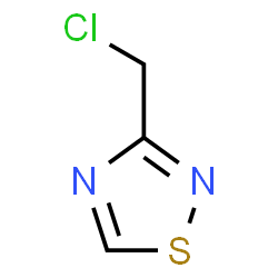 ChemSpider 2D Image | 3-(Chloromethyl)-1,2,4-thiadiazole | C3H3ClN2S