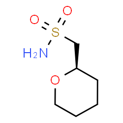 ChemSpider 2D Image | 1-[(2R)-Tetrahydro-2H-pyran-2-yl]methanesulfonamide | C6H13NO3S