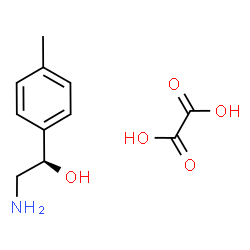 ChemSpider 2D Image | (1R)-2-Amino-1-(4-methylphenyl)ethanol ethanedioate (1:1) | C11H15NO5